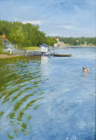 Am Kristiania Fjord 1897