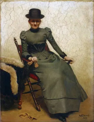 Υγρό πορτρέτο, 1889