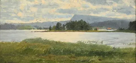 Από την ακτή στο Σανδβίκα, Νορβηγία 1887