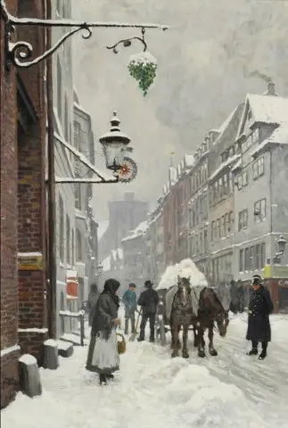 Wintertag in der K Bmagergade