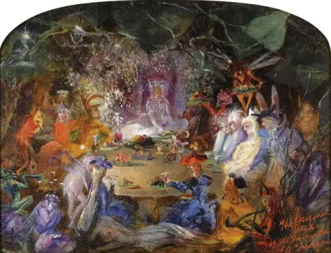 Esboço para o banquete das fadas