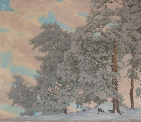 冬季场景 Drom Glava