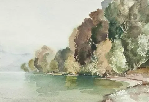 雾蒙蒙的十月 Loch Earn 1947