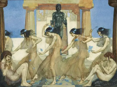 西奥克里特斯牧歌十八合唱团和音乐家 1913