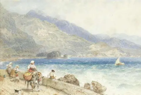 An Italian Lake Landscape