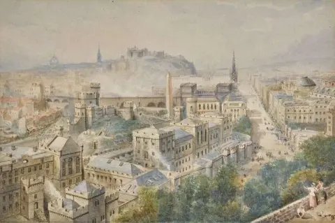 Edinburg From Calton Hill