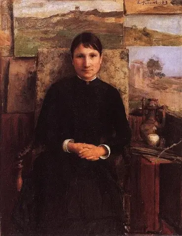 佩蒂让夫人肖像 1883