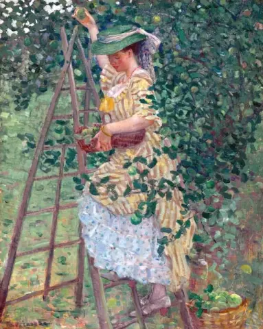 リンゴの木 1908 年頃