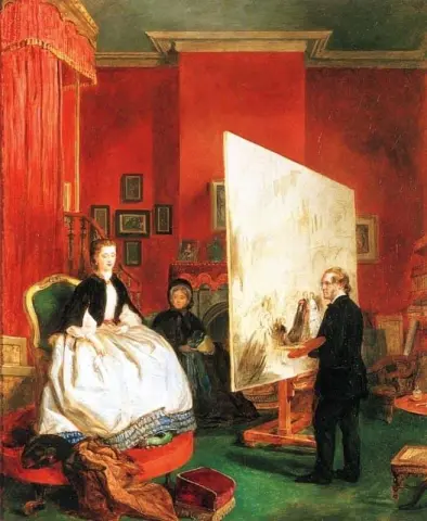 威廉·鲍威尔·弗里斯 (William Powell Frith) 绘画《威尔士王妃》，1863 年