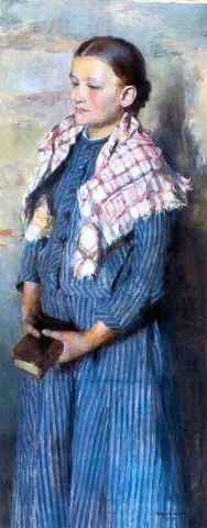 Ragazza della chiesa 1889