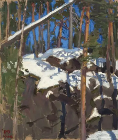 Kongingkangas 的春日阳光 1906