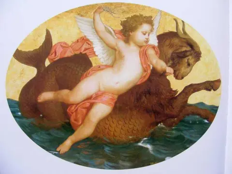Amor merihirviöllä noin 1857