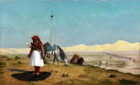الصلاة في الصحراء