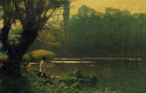 加州湖畔的夏日午后 1896 1