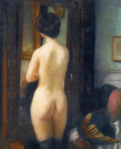 Nude A La Psique 1910