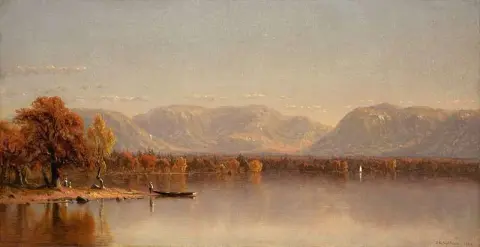Lago Sunapee, New Hampshire, 1860