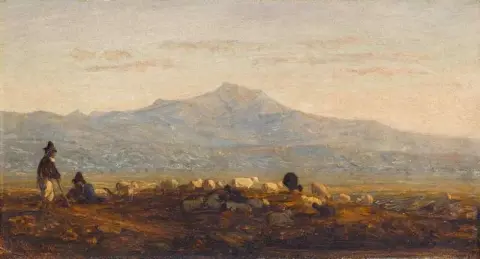 Sulla campagna romana 1856