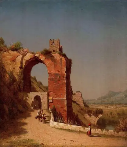 L'Arco Di Nerone A Tivoli 1878-79