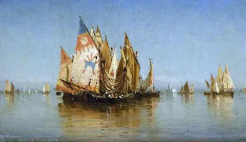 Barche da pesca veneziane 1869