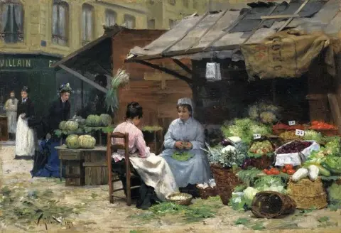 Unge kvinner marsjerte 1878