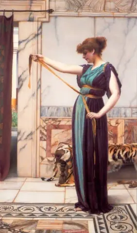 Een Pompeiaanse dame 1891