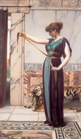Una mujer de Pompeya - 1891