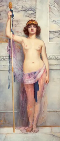 Una sacerdotisa desnuda