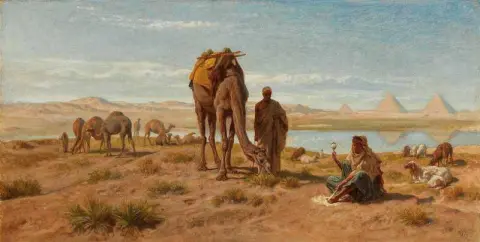 Morgen In Der Wuste Von Chun 1877