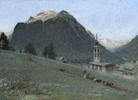 The Afterglow Pontresina 1913