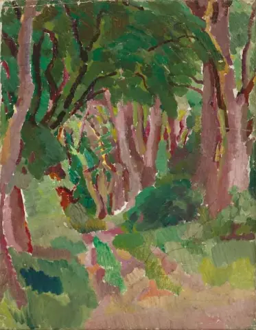 Landskapsstudie för dopet ca 1919
