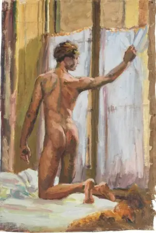 Paul Roche öppningsgardin ca 1947