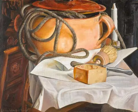 Still Life With Candle