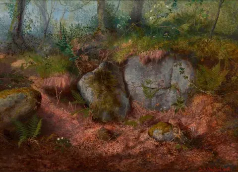 이끼 낀 은행 1861