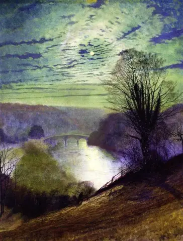 On The Tees Near Barnard Castle Ca. 1868