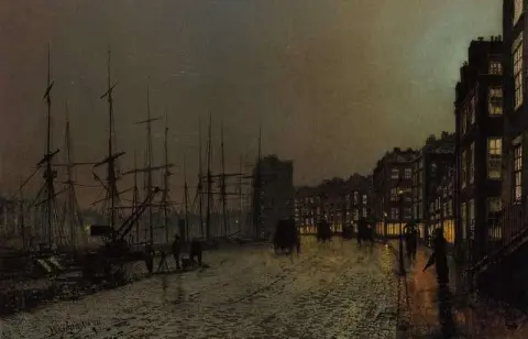 Shipping On The Clyde 1883