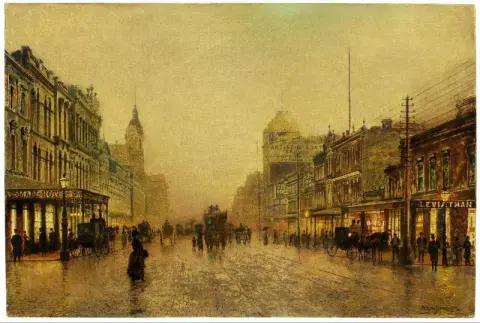 Swanston Street Melbourne