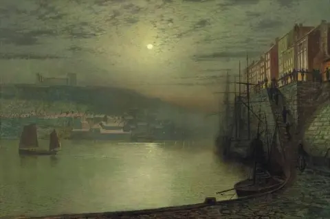 Whitby From The East Side 1877
