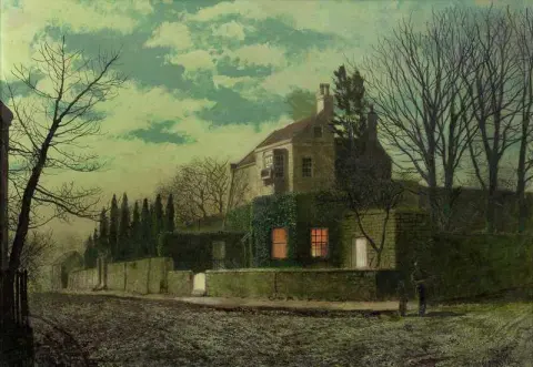 Yew Court Scalby By Twilight 1877