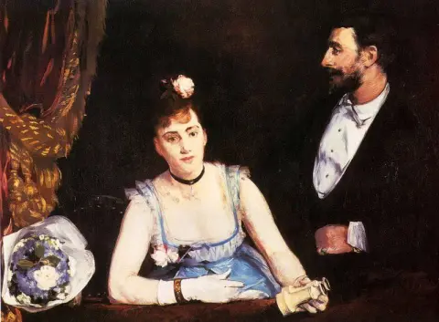 A Box At The Theatre Des Italiens