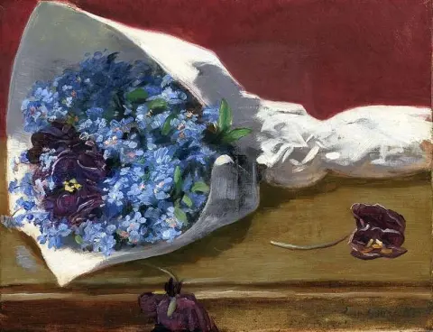 Bouquet De Fleurs Ca. 1873-74