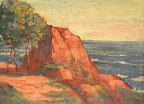 红岩阿盖，约 1915 年