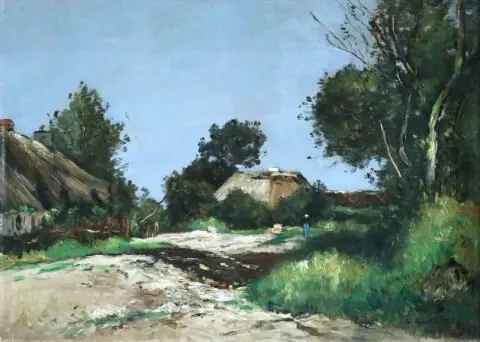 Рисунок Коттеджи 1880 г.