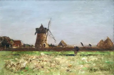 Направляясь домой, около 1880 г.