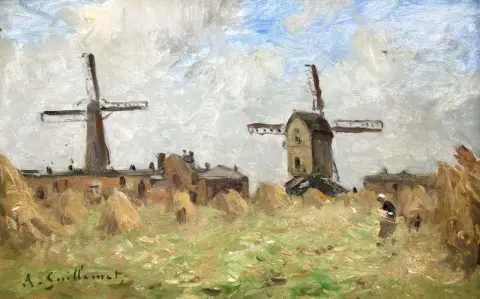 Ветряные мельницы Монмартра, около 1880 г.