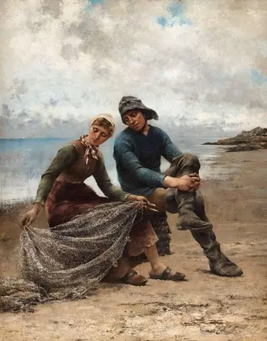 На пляже