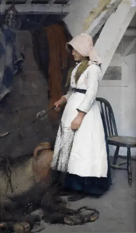 Kalastajan tytär 1886