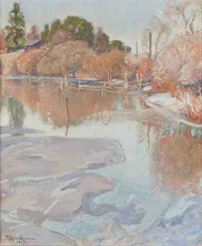 Vista para o lago