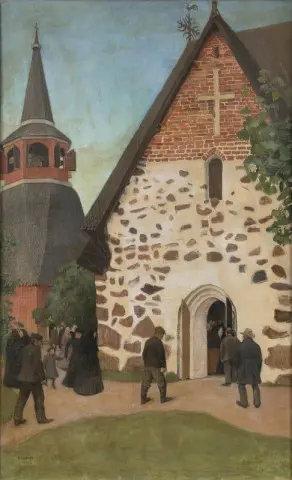 Indo para a igreja