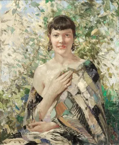 Portret Van Een Jonge Dame