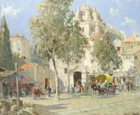 De markt Granada